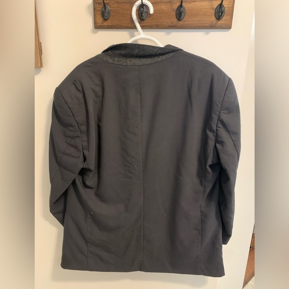 Mani by Giorgio Armani x Harry Rosen Navy Blue Blazer Jacket - Picture 11 of 16